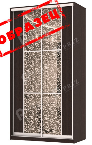 <span style="font-weight: bold;">Двудверный Гардероб КУПЕ темный<br></span>